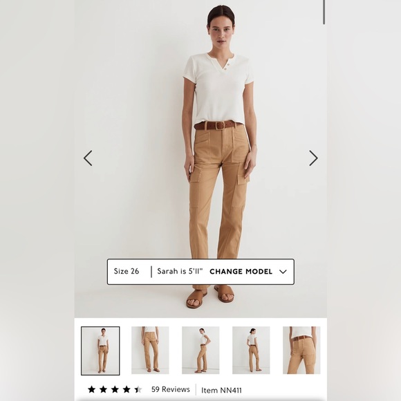 The Garment-Dyed '90s Straight Cargo Pant - Picture 2 of 6